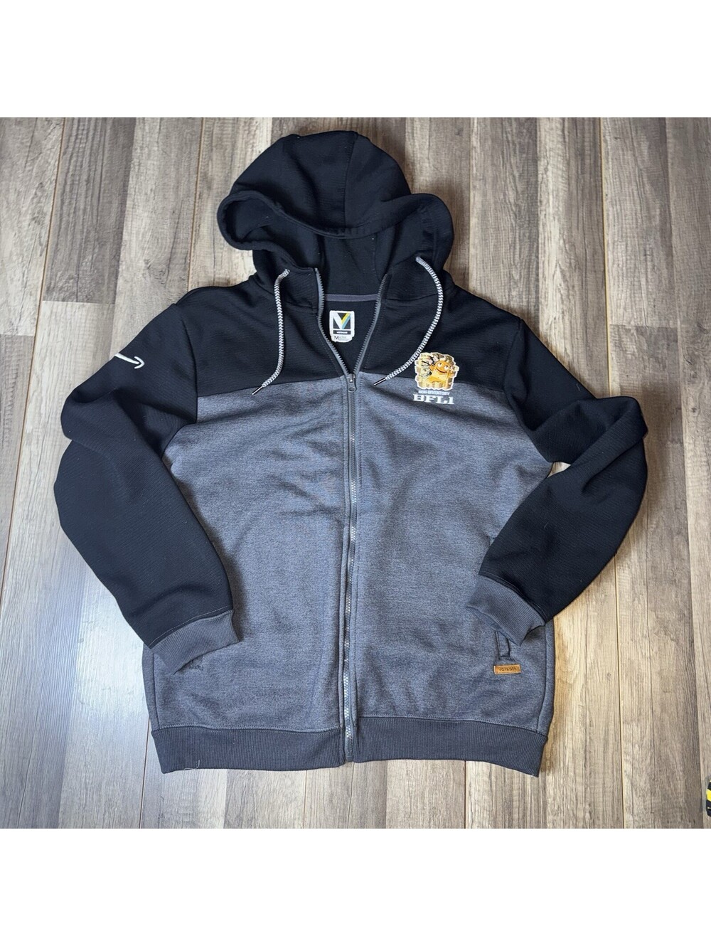Voyager Amazon BFL Non-Inventory Full Zip Hoodie Men’s M Black Gray Jacket